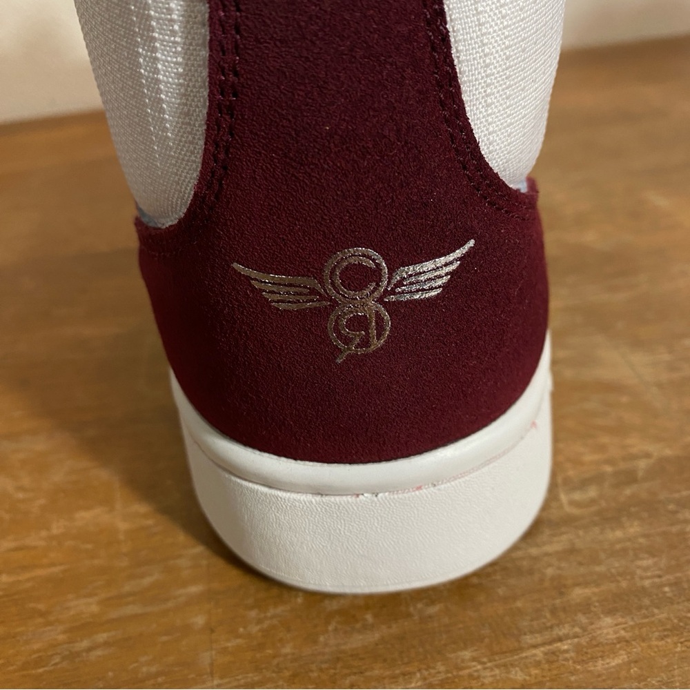 Creative Recreation Cesario High Top Sneaker Burgundy Suede Red - Size 10 - Picture 9 of 15